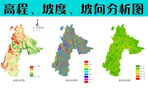 坡向圖怎麼看|地表分析 > 坡向